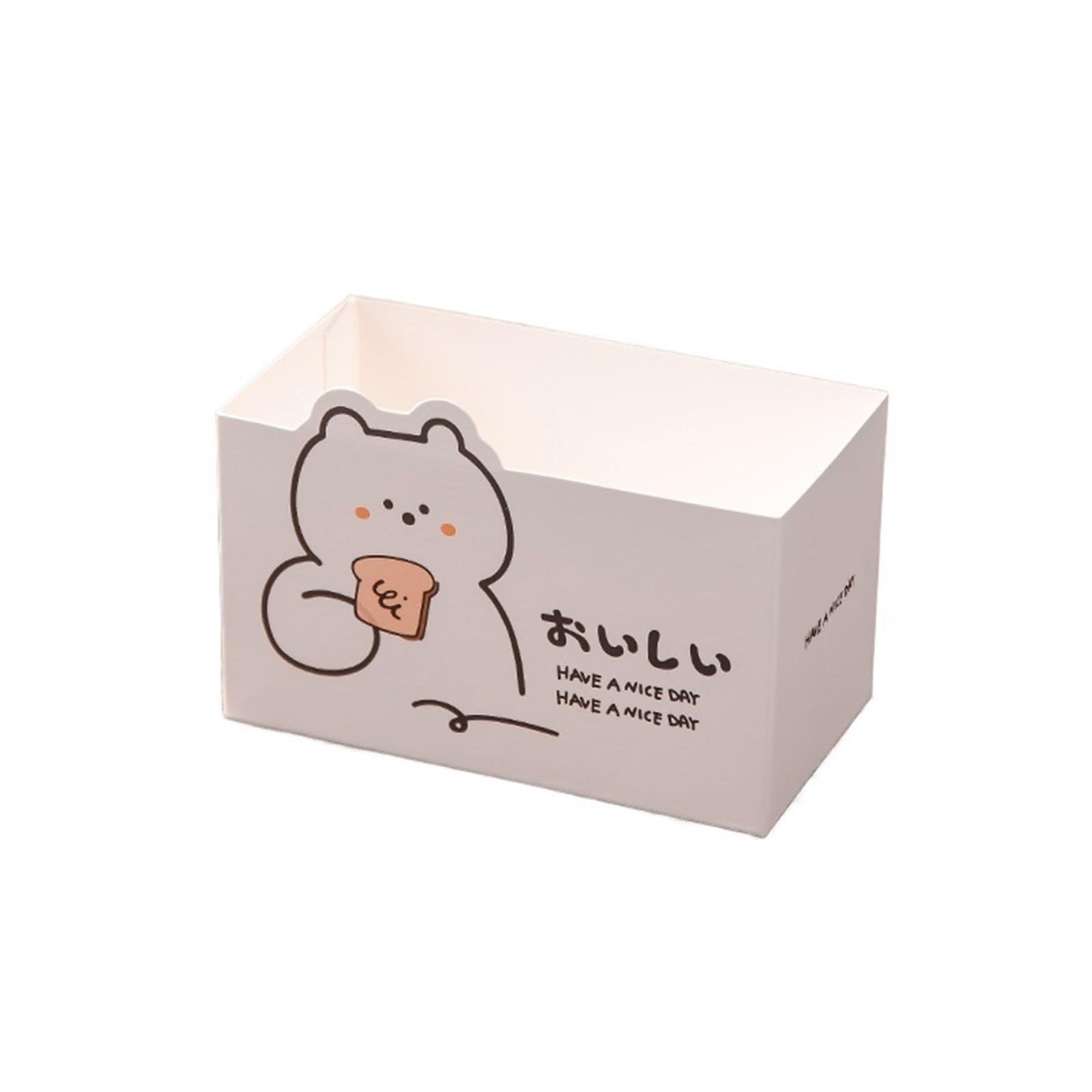 backpapier 100 stücke Cartoon Lebensmittel Verpackung Papier Box Deli Toast Brot Dickes Ei Sandwich Hamburger Frühstück Boxen(Color 02)
