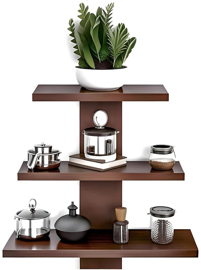 TECHFUSION ART Wall Decor Wall Shelves for Living Room and Bedroom