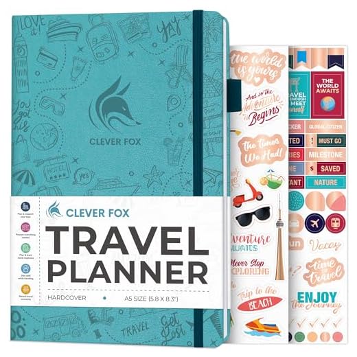 Clever Fox Travel Journal for Adventurers