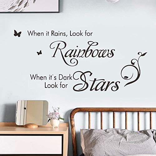 Miniatura 2 de Calcomanías de pared Calcomanías de pared para despegar y pegar, calcomanías de arte de pared extraíbles para dormitorio, sala de estar, baño