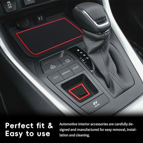 Insertos 3D para portavasos auovo RAV4 13 piezas rojo miniatura 6