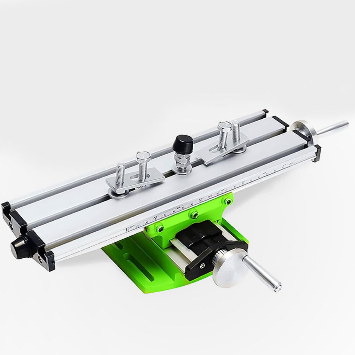 Mesa de Trabajo Multifunción Verde para Mini Fresadora y Taladro