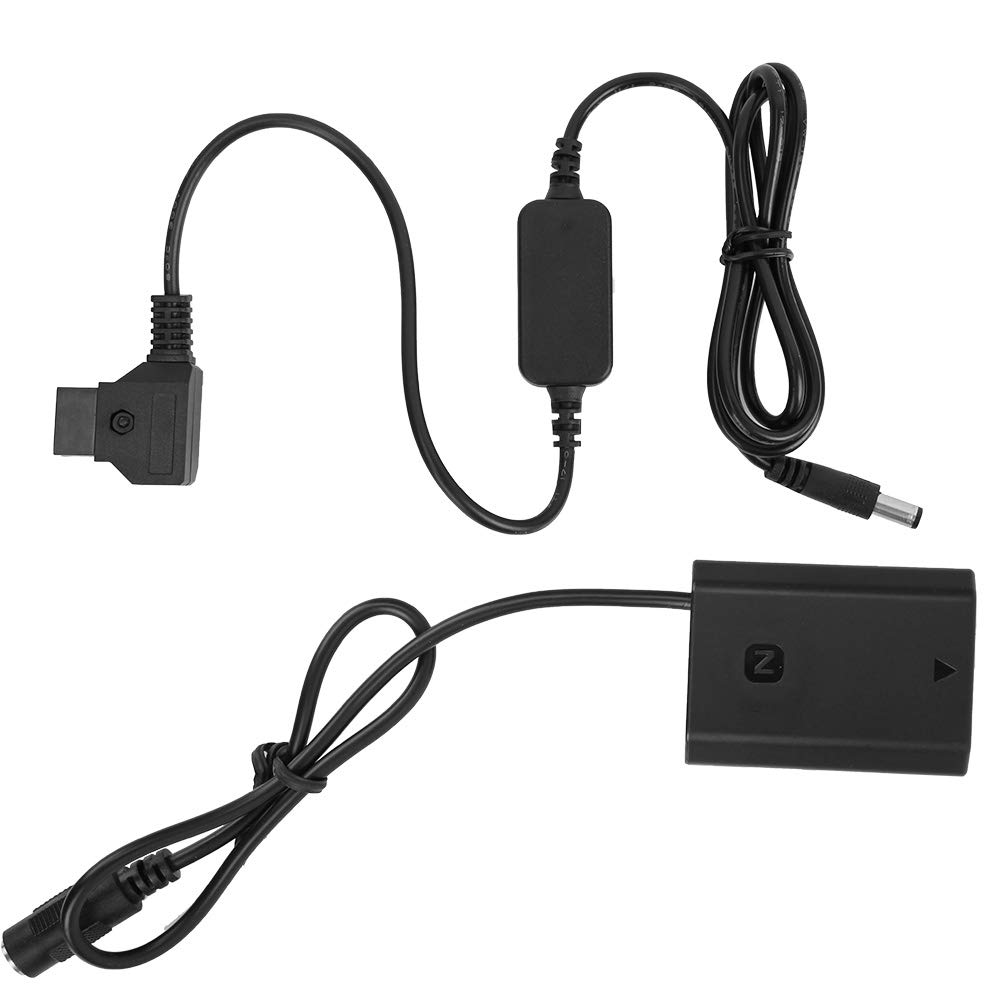 Haofy W Pełni Zdekodowany Adapter Baterii NP-FZ100 do D-tap z Przewodem o Długości 150 Cm do Długotrwałego Użytkowania Aparatu