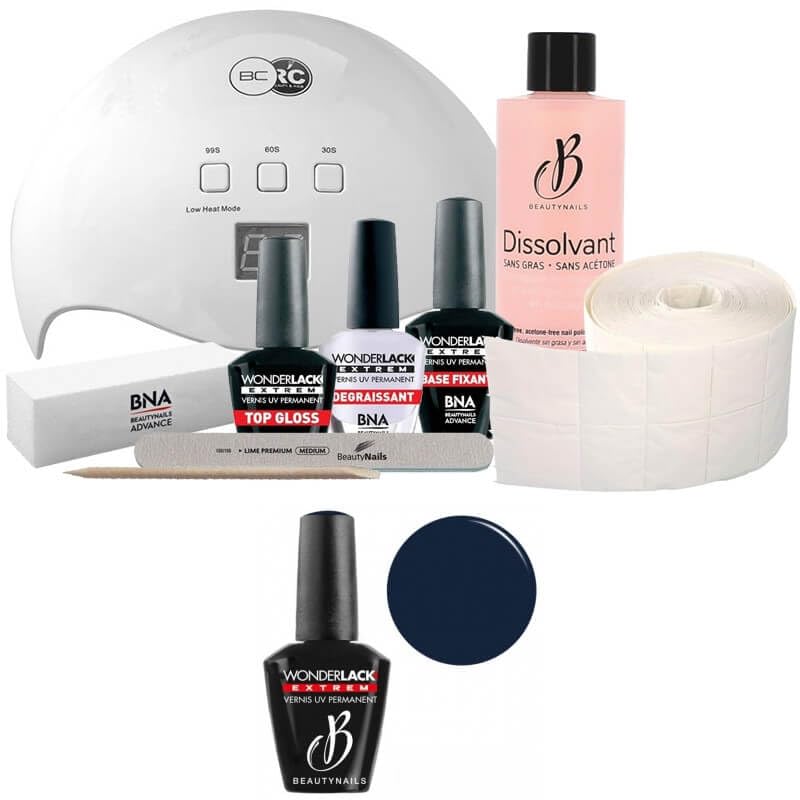 Pack Beauty Nails + lámpara de 48 vatios Wonderlack Extreme Beautynails Mirage WLE208 Collection Nomade