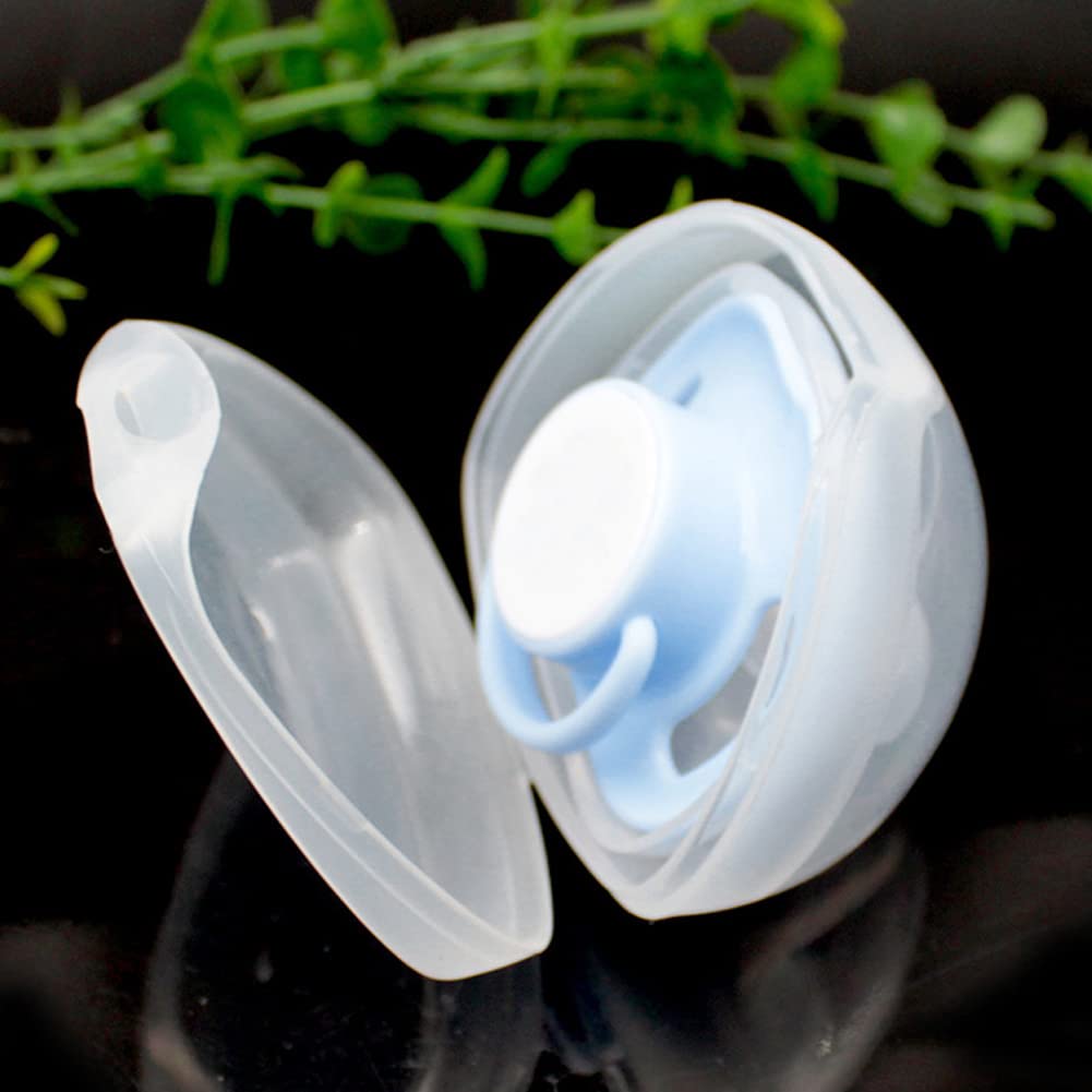 Boîte À Tétine Bébé Sans BPA, Boîte De Rangement Transparent pour Sucette