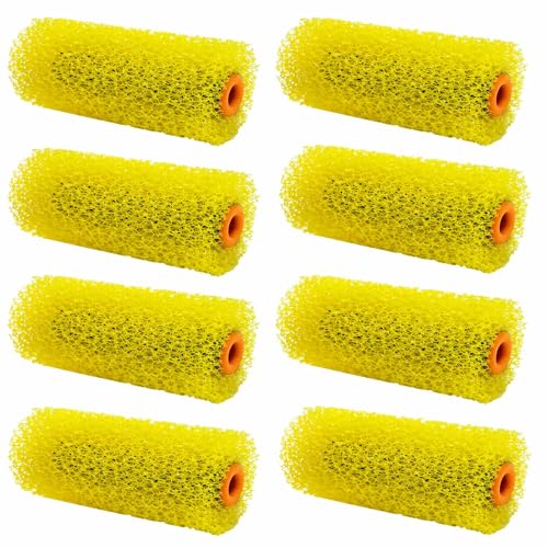 YLTOLOO 8 Pcs Textured Paint Roller Covers, 4 inch...