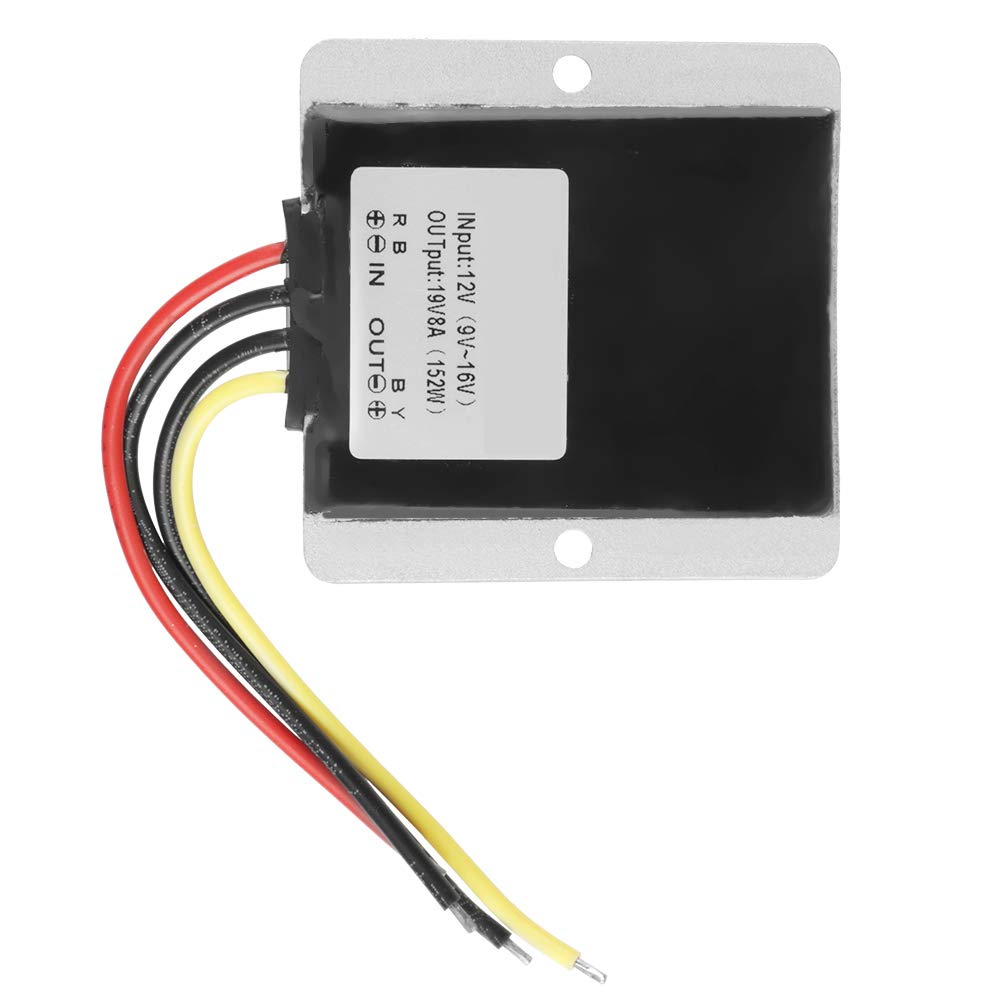 Walfront Convertisseurs de Tension DC 12V à 19V 8A 152W Convertisseurs de Puissance Batteries Chargeurs et Accessoires Module Régulateur de Convertisseur de Puissance