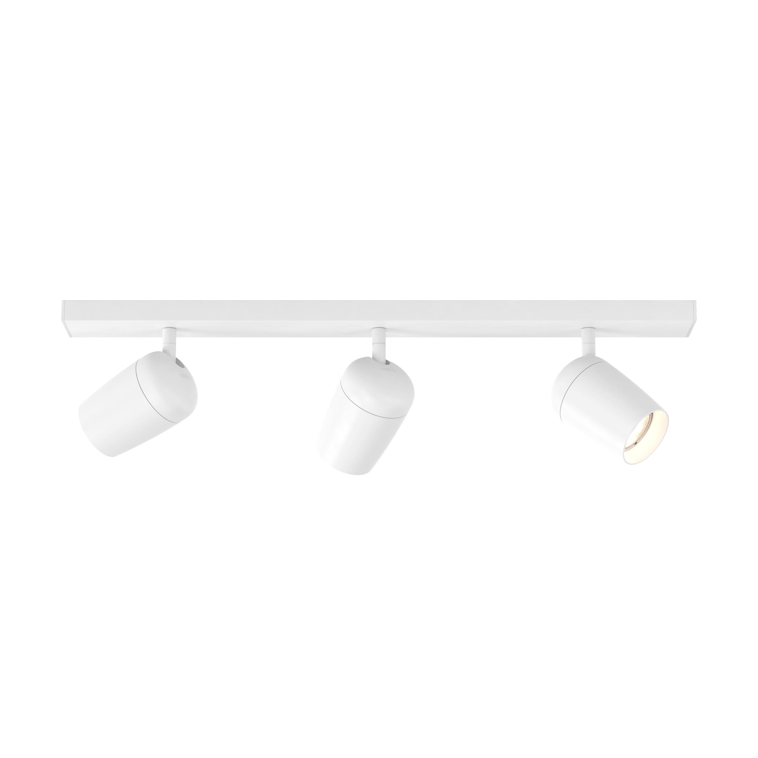 Astro Koto Three Bar Dimmable Indoor Spotlight (Matt White), GU10 LED Lamp, Designed in Britain - 1478014-3 Years Guarantee
