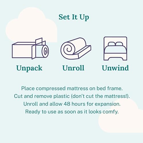 Miniatura 7 de Sleep Innovations Taylor 12-pulgadas Gel colchón de espuma con efecto de memoria Espuma Blanco