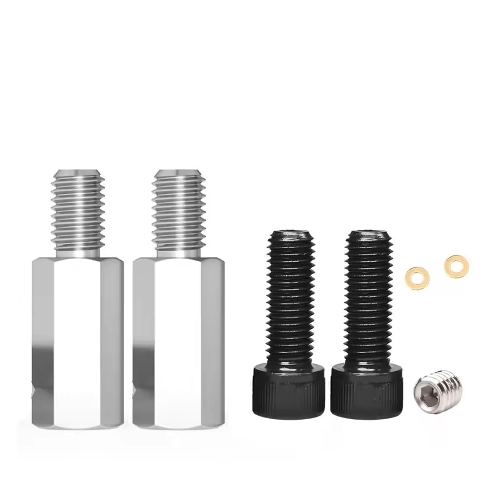 Kompatibel mit FLSUN V400 3D-Drucker, Hotend-Düsen-Set mit Silikonhülle, Extruder-Teile, Druckkopf, Messing-Wärmeblock, verkupfert
