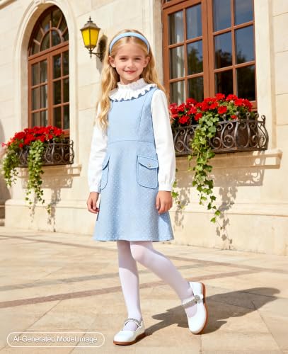 Image of PHIRAMIN Toddler Girl Mary Jane Dress Shoes-Little Girl School Uniform Shoes for Wedding Party