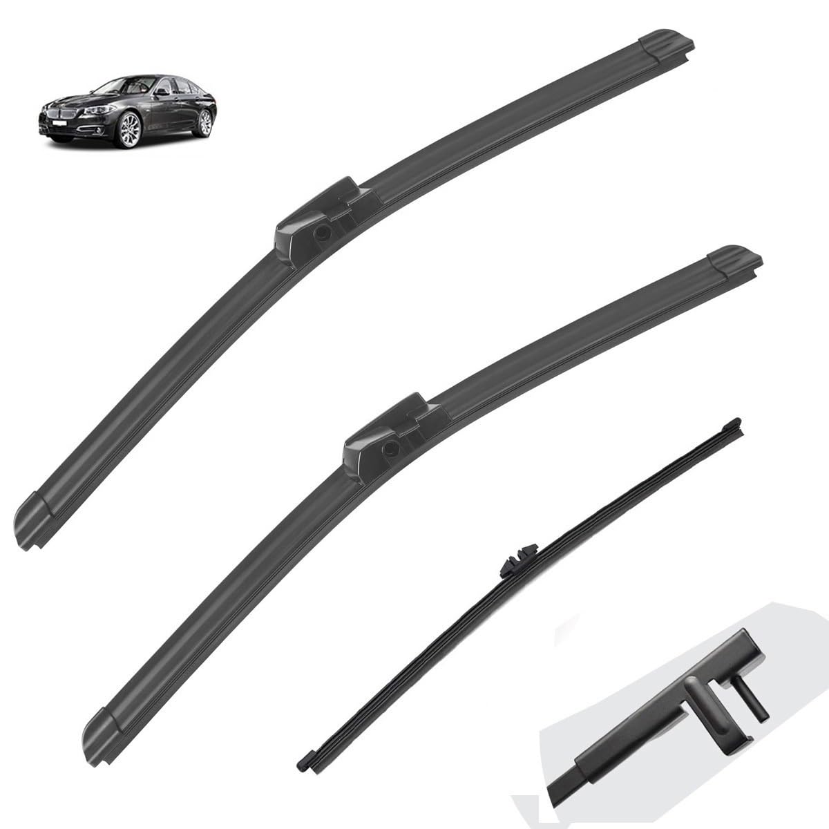 Balais D'Essuie-glace Bosch Aerotwin A523S - 650mm/450mm - Pour BMW Série 5/7