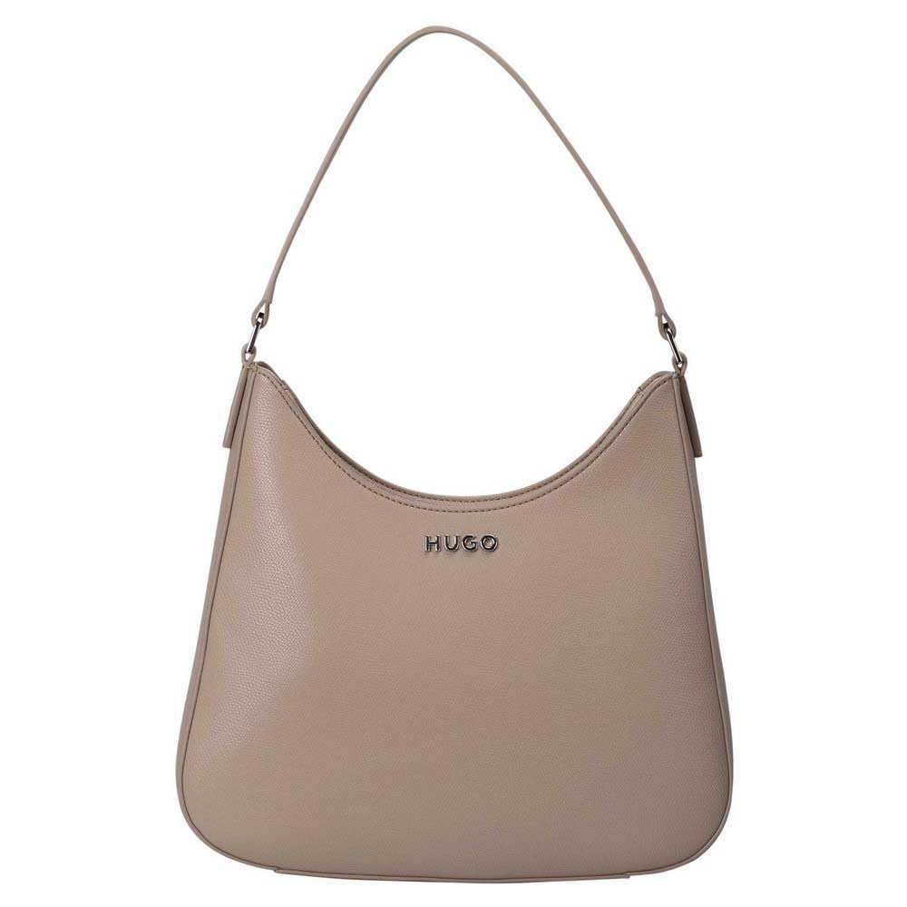 HUGO Women's Chris Hobo Big Hobo, Dark Beige, One Size