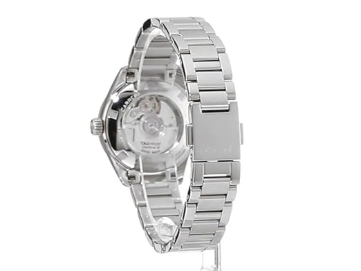 Amazon.com: TAG Heuer Women's Carrera Stainless Steel Swiss-Automatic Watch  with Stainless-Steel Strap, Silver, 19 (Model: WAR2412.BA0776) : Clothing,  Shoes \u0026 Jewelry