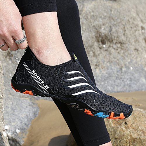 SAGUARO Badeschuhe Strandschuhe Aquaschuhe Wasserschuhe Surfschuhe Schwimmschuhe für Damen Herren Kinder - Image 6