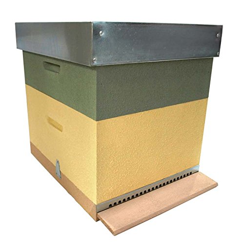 AYUMA Beehive Langstroth 1/2 Rise with Wax