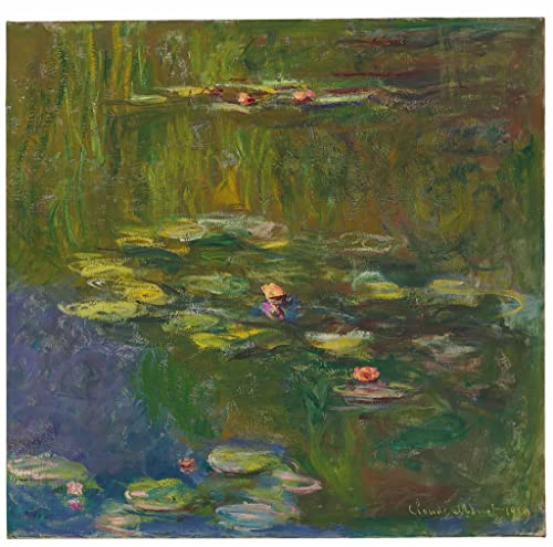 Affiches et Gravures le Bassin Nénuphars Claude Monet Toile Murale Salon 60x90cm