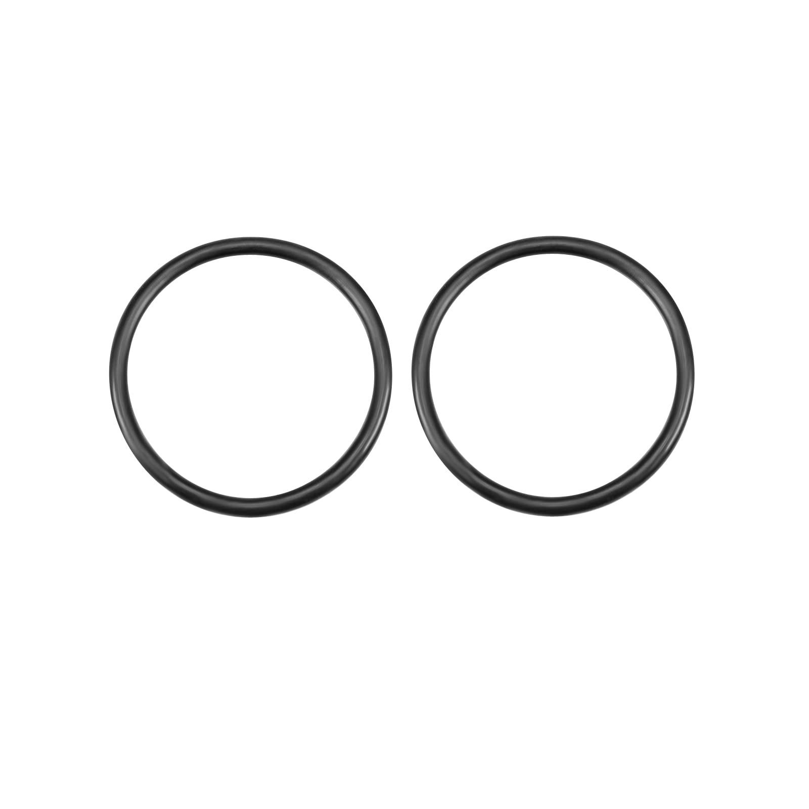 QUARKZMAN 37 mm x 32 mm x 2,5 mm nitrylowe gumowe uszczelki O-ring x 10 sztuk okrągła uszczelka uszczelka podkładka do kranu hydraulicznego naprawa uszczelnione połączenie [czarny]