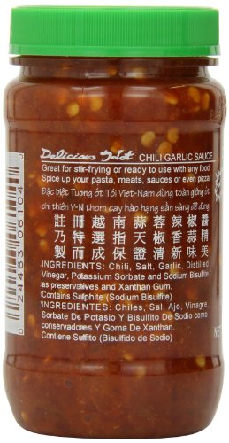 Image of Huy Fong Chili Garlic Sauce, 8-Ounce Jars (Pack of 24)