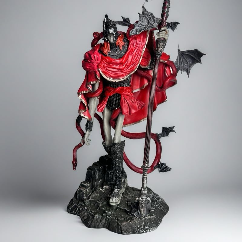 RUGNAIL Elden Ring Game Character Set, (Malenia) (Morgott) (Ranni) PVC Action Figures for Fans of The Game (Exclusive Character Box Set) (Morgott)