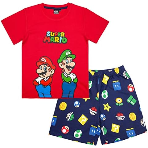 Pyjama Super Mario Rouge 4 ans Cover