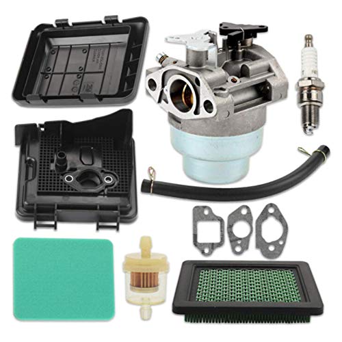 Kit de carburador Kit de Cubierta de Filtro de Combustible de Aire Apto for Motor H GCV135 GCV160 Accesorios de Repuesto para cortacésped