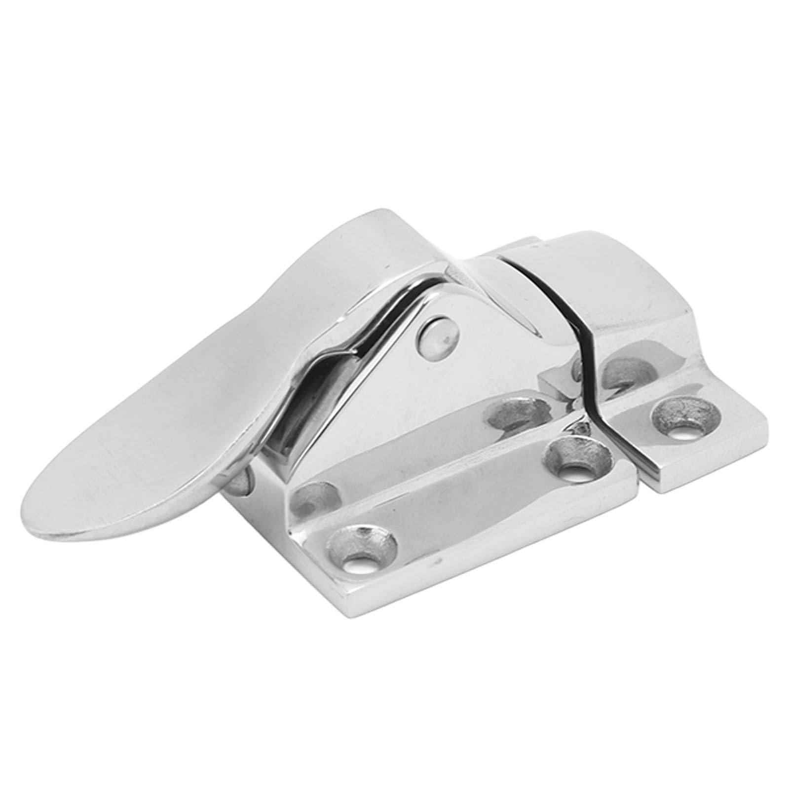 Chiusura porta barca bloccabile in acciaio inox 316 48x38 mm 2 pezzi morsetto chiusura yacht e RV serratura per mobile marino e sportello nautico