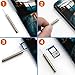 PortPlugs Sim Card Removal Tool (All Devices) - Universal Ejection Pin for iPhone, iPad, Samsung Galaxy & Android Devices - Includes Cleaning Brush for All Models | Silver (6-Pack)