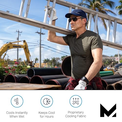 Mission Cooling Performance Hat - Unisex Baseball Cap For Men And Women - Instant-Cooling Fabric, Adjustable Fit (Navy) #TOP4