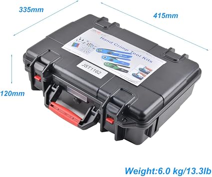 JRready Crimping Tool KIT JST2524 M22520 1 01 crimper NEW ASF1 Adjustable solid contacts Crimper for Wire Range 12 to 26 AWG wire harness for Electrical connector and Wiring Systems repair Accessory
