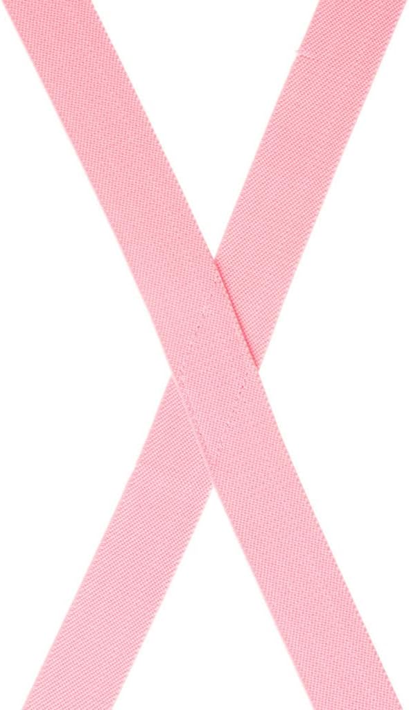 Suspender Store Solid Color 1-Inch Wide Elastic Suspenders - Sewn X-Back - Clip - Many Colors & 3 Sizes