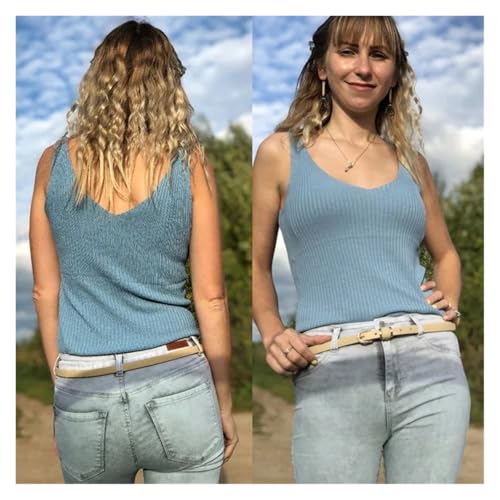 Belts for Women, Women's Skinny Leather Belt Solid Color Waist Or Hips Ornament Girls 1.5cm Wide Leopard Waistband3