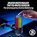 Razer Seiren V3 Chroma - RGB-USB-Mikrofon mit Tap-to-Mute (Reaktive Beleuchtung, Supernieren-Kondensator-Mik... Digitaler Verstärkungsbegrenzer und integrierter Schockdämpfer) Schwarz