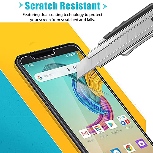 Reviews for 2PackZeking Designed for AT&T Fusion Z/ATT V Smart Motivate V341U Tempered Glass