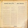 Sonny Rollins and the Big Brass – ORIGINAL PRESSING Vinyl LP #1