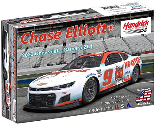 Salvinos JR Models 1/24 Scale 2022 Chase Elliott Model Kit miniatura 1