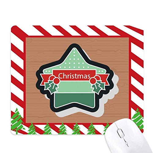 Tapis de souris de Noël antidérapant et confortable pour souris laser
