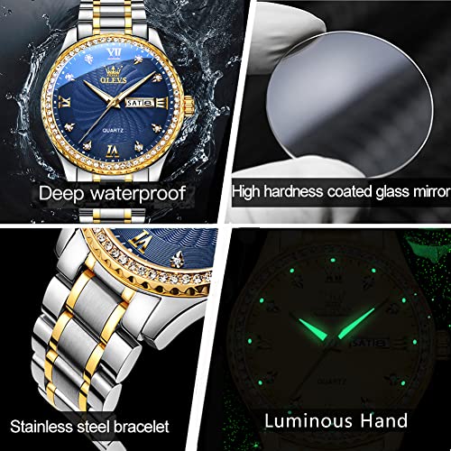 OLEVS Men's Watch with Day-Date & Water Resistance - Image 6