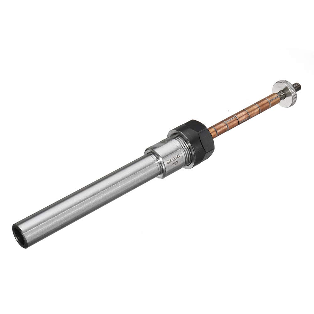 KingLan Woodturning Ballpoint Pen Mandrel Taper Straight Shank 6Mm para Herramientas De Torno De Carpinteria-A