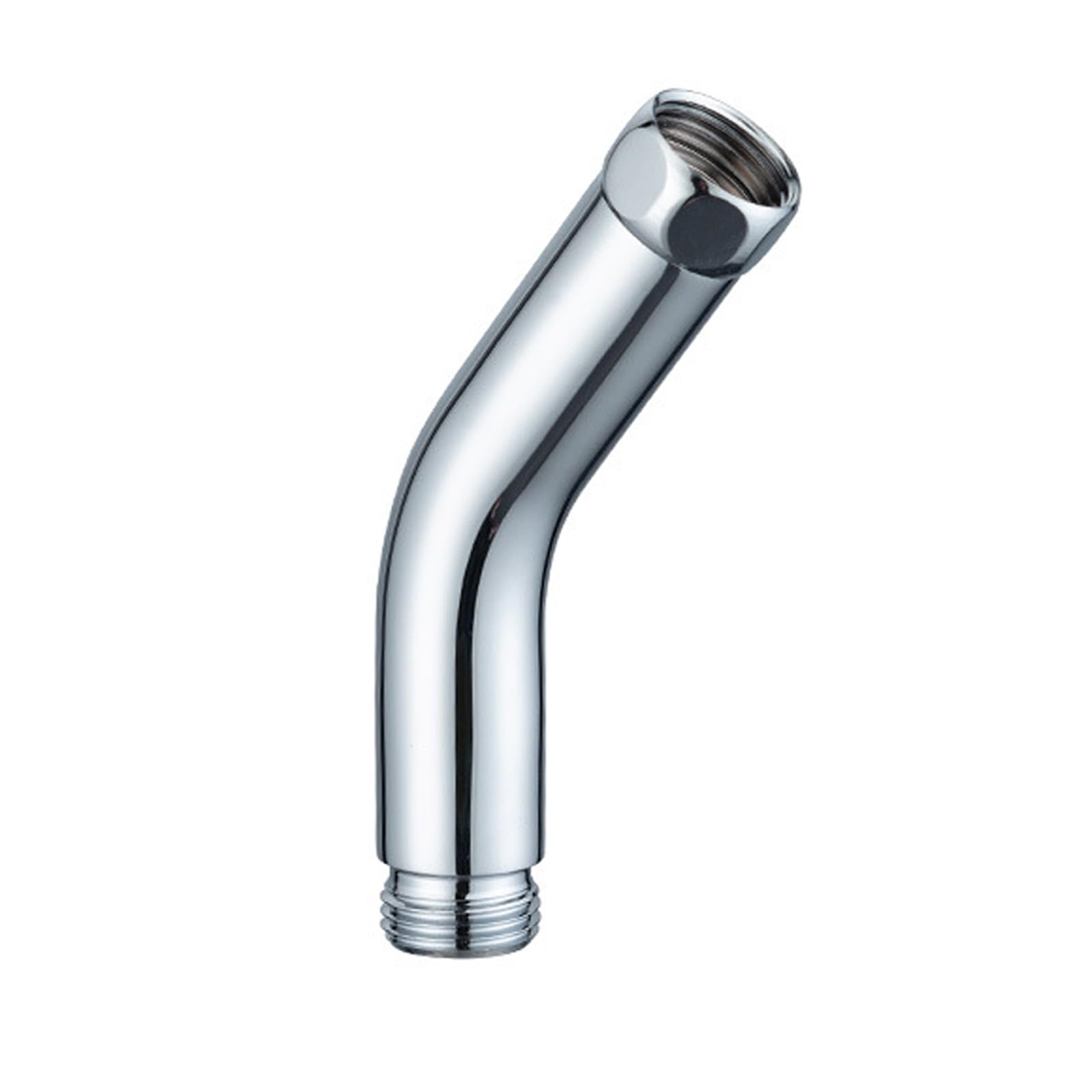 Rafgaldex B 45 Degree Shower Arm Pipe Connectors For Handheld Shower Head Stainless Steel Elbow Adapter With Chromes Handheld Head Connectors