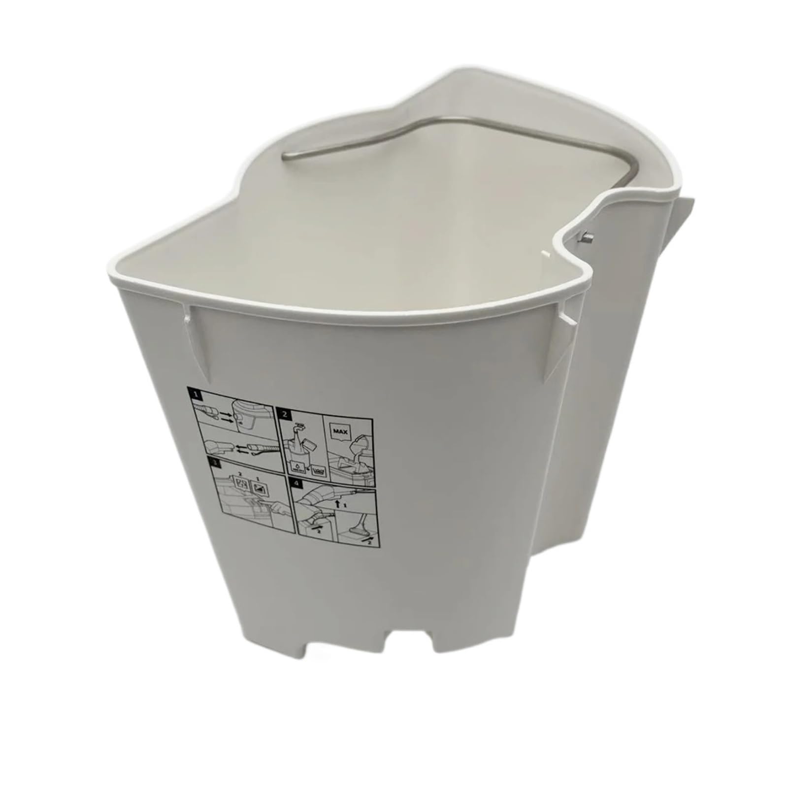 GENTERUN Water Tank ﻿,Compatible For KARCHER, PUZZI 8/1 Vacuum Cleaner Sewage Tank Components