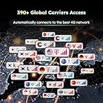 GlocalMe U3 4G LTE Mobile Hotspot Device with 10GB US/CA/MX Data 30 Days, Portable WiFi Hotspot for Travel in 200+ Countries, No SIM Card Needed, 10 Connected Devices, Pocket WiFi (U3 with 10GB) - Image 3