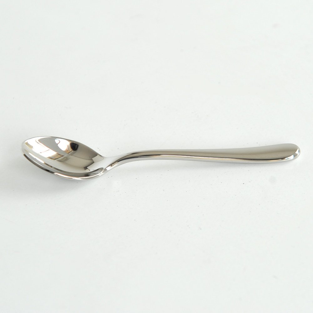 Alessi LCD01/8 Caccia Cucchiaino da caffè in Acciaio Lucido, Set da 6
