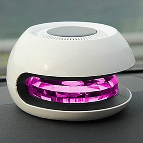 Purificador de aire de energía solar purificador de bola mágica ion negativo coche perfume removedor de humo multifunción