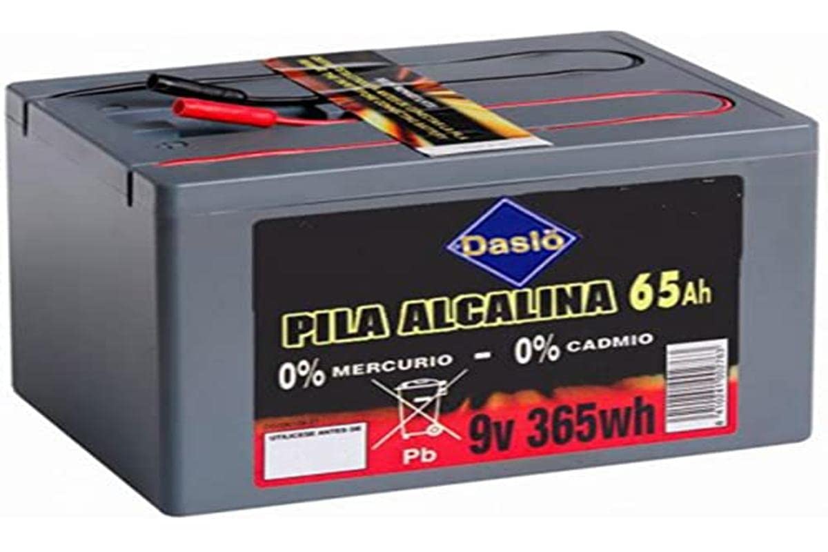 Baslo batteria alcalina 9 V 65 Ah 365 WH