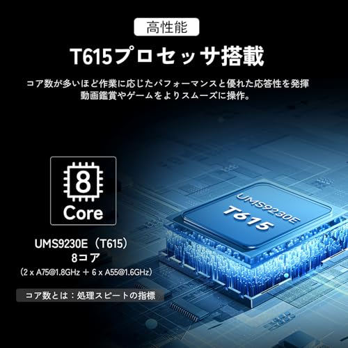 undefined 【三年保証 8インチ 90Hz sim対応 LTEモデル】Blackview ZENO1 android15 タブレット 18GB+256GB+2TB TF拡張 6000mAh+急速充電 T615 8コアCPU 5MP/8MP 4G LTE通話+GPS+6軸ジャイロ+無線投影+GMS+5G WiFi+BT5.2+Widevine L1 Netflix対応 の商品画像 6