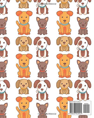 Blank Sticker Book: Cute Puppies Theme Sticker Album, Sticker Collecting Book, Dog Cover (Permanent Sticker Book) – 100 Pages. image 3