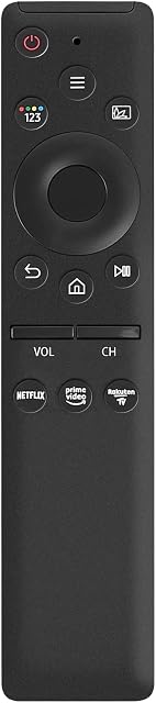 Universal Remote Control compatible for Samsung Smart-TV LCD LED UHD QLED 4K HDR TVs, with Netflix, Prime Video, Rakuten-tv Buttons