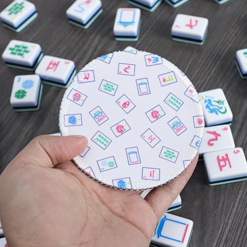 4 posavasos Mahjong Americanos impresos (3.94 pulg.) miniatura 5