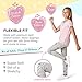 VIGOSS Girls' Active Leggings - 4 Pack Comfort Stretch, Yoga Performance Leggings for Girls (2T - 16), Size 4T, Asst1